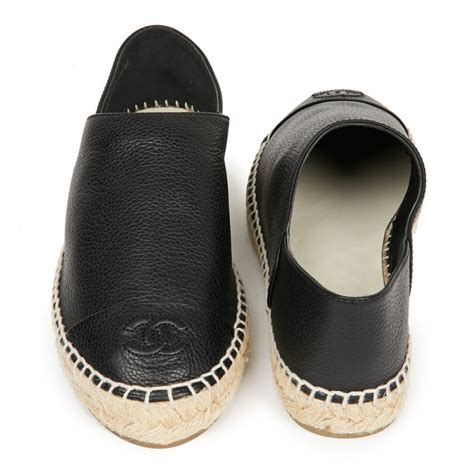 espadrille chanel occasion|chanel espadrilles price euro.